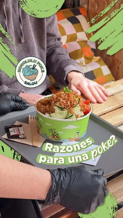 Porque para un poke, siempre hay una buena excusa. 😋🥗